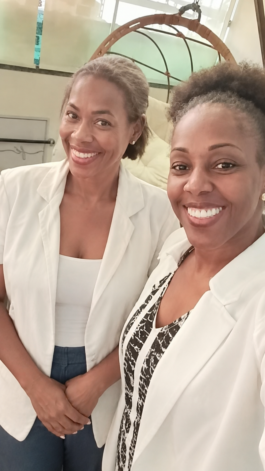 Aurélia e Kelly, massoterapeutas da Massoterapia Grasi