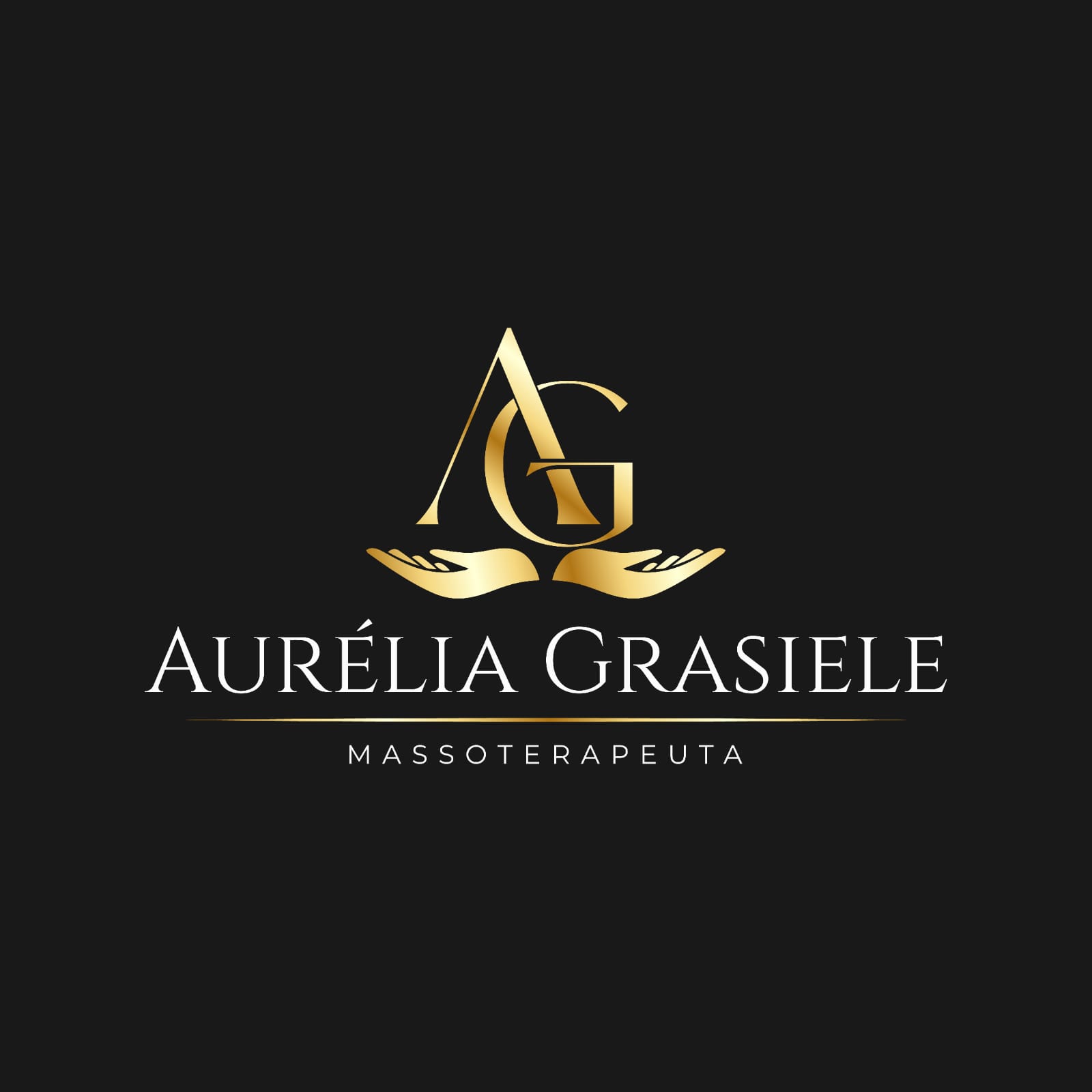 Logo de Aurélia Grasiele, massoterapeuta